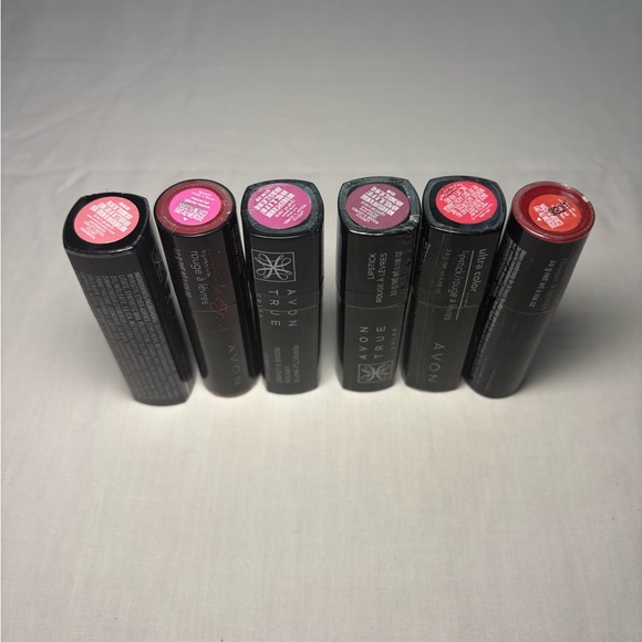 Avon Lipstick Collection - Red Pink Purple Hues